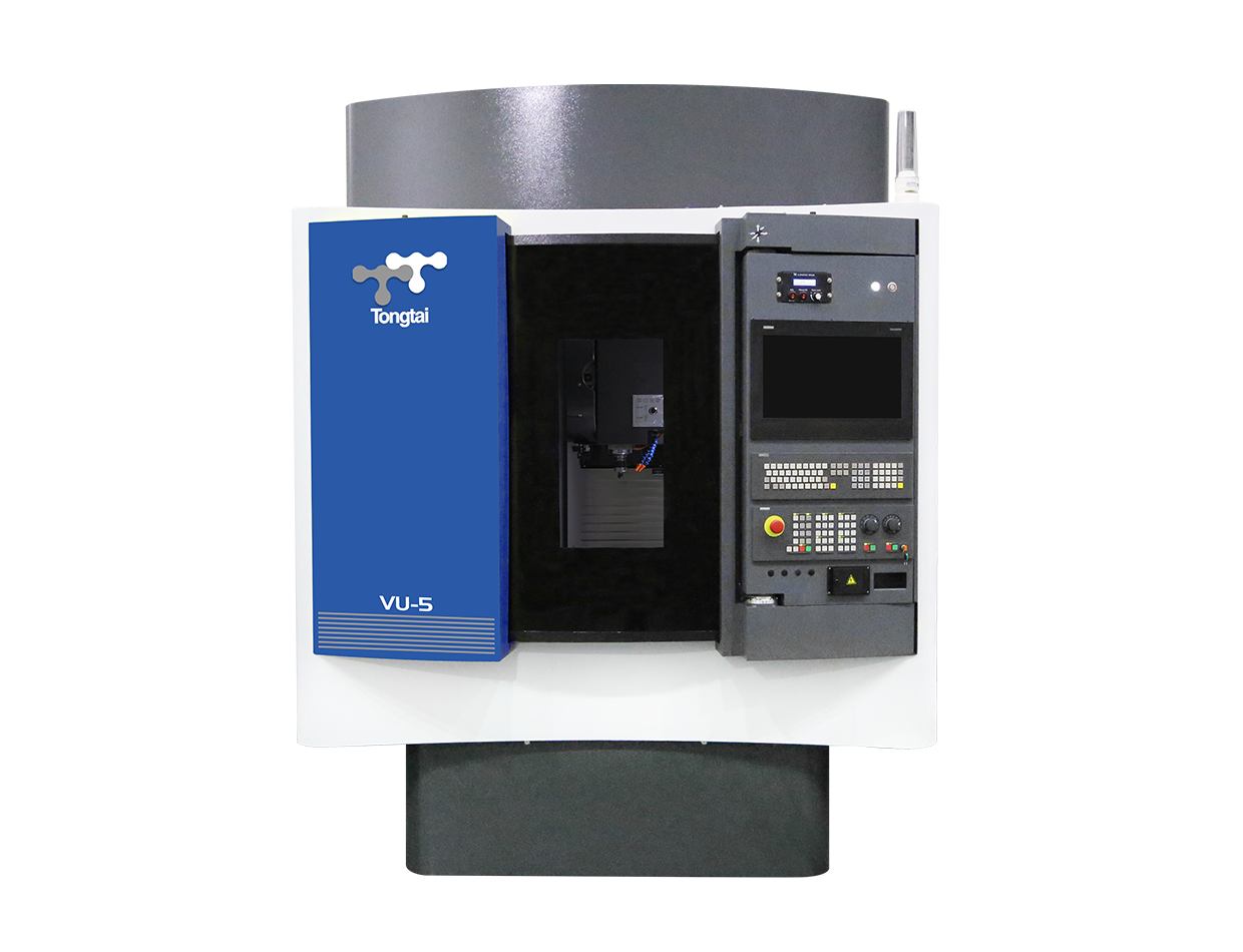 Ultrasonic Assisted Machining Center-VU-5-front-blue